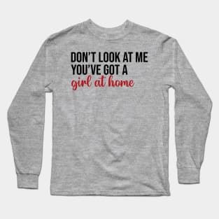 Girl At Home Lyrics Taylor Swift Long Sleeve T-Shirt